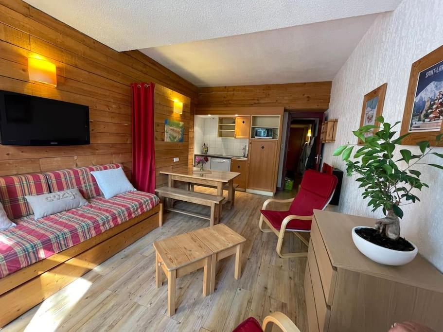 T2 Classe 3 Etoiles Coeur De Village Et Piscine Ext Saint-Lary-Soulan Bagian luar foto