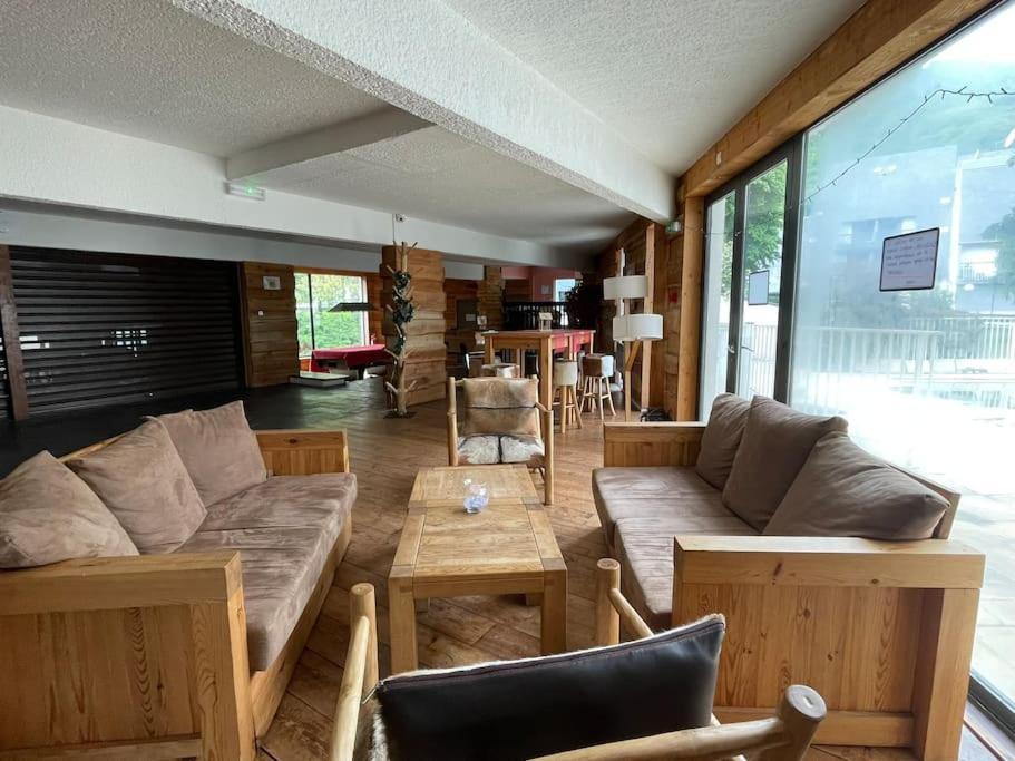 T2 Classe 3 Etoiles Coeur De Village Et Piscine Ext Saint-Lary-Soulan Bagian luar foto