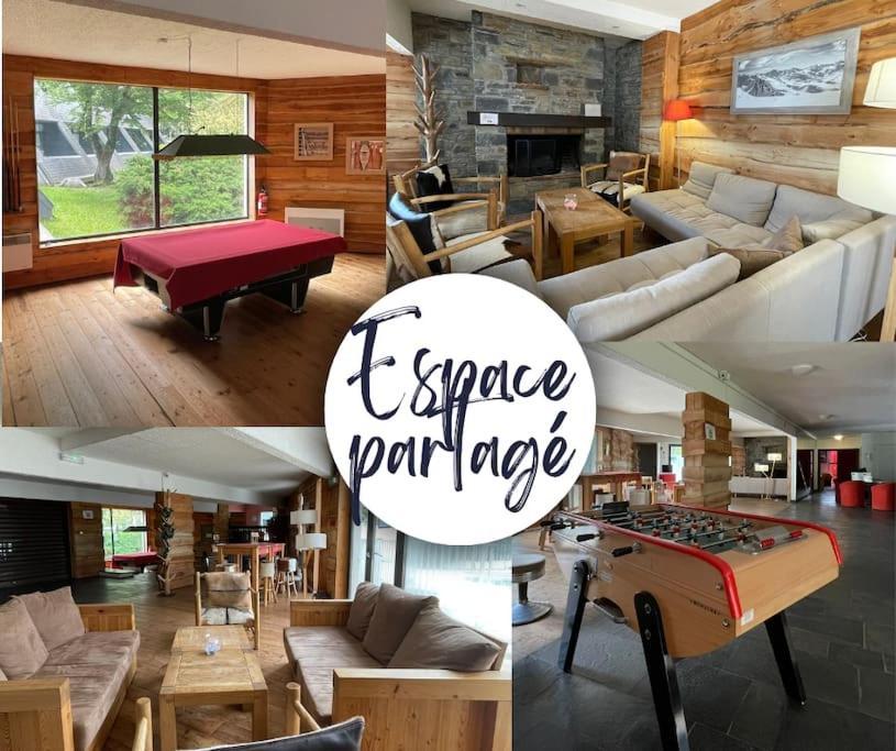 T2 Classe 3 Etoiles Coeur De Village Et Piscine Ext Saint-Lary-Soulan Bagian luar foto
